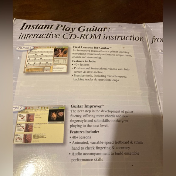 👍5 for 20👍Instant Play Guitar 4 CD -ROMS - Picture 6 of 8